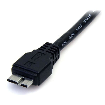 StarTech.com USB3AUB50CMB câble USB 0,5 m USB 3.2 Gen 1 (3.1 Gen 1) USB A Micro-USB B Noir StarTech.com