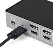 StarTech.com DK31C3HDPDUE station d'accueil Avec fil USB 3.2 Gen 2 (3.1 Gen 2) Type-C Noir, Gris