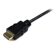 StarTech.com HDADMM1M câble HDMI 1 m HDMI Type A (Standard) HDMI Type D (Micro) Noir