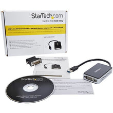 StarTech.com USB32DVIEH adaptateur graphique USB 1920 x 1200 pixels Noir StarTech.com