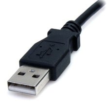 StarTech.com USB2TYPEM2M câble électrique Noir 2 m USB Barrel type M