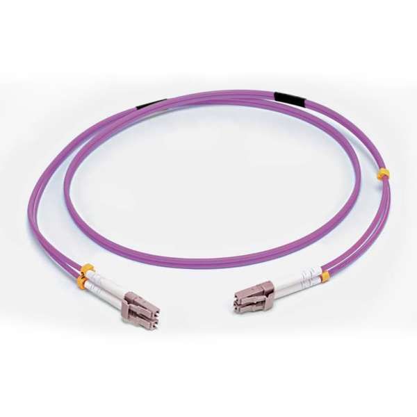 C2G 15M LC/LC OM4 LSZH FIBRE PATCH - VIOLET câble de fibre optique