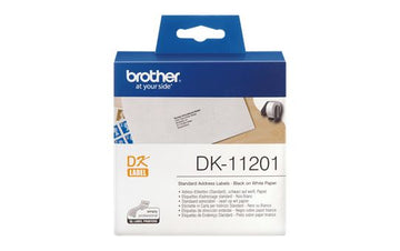 Brother DK-11201 ruban d'étiquette Noir sur blanc Brother
