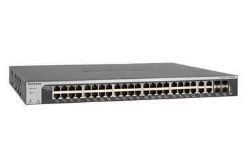 NETGEAR XS748T-100NES commutateur réseau Géré L2+/L3 10G Ethernet (100/1000/10000) Noir Netgear