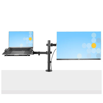 StarTech.com A2-LAPTOP-DESK-MOUNT support d'écran plat pour bureau 86,4 cm (34") Pince Noir StarTech.com