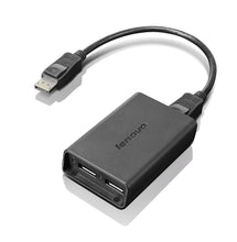 Lenovo DisplayPort to Dual-DisplayPort Monitor Cable câble USB USB A Noir Lenovo