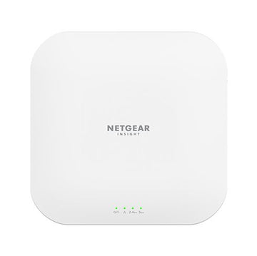 NETGEAR Insight Cloud Managed WiFi 6 AX3600 Dual Band Access Point (WAX620) 3600 Mbit/s Blanc Connexion Ethernet, supportant l'alimentation via ce port (PoE) Netgear