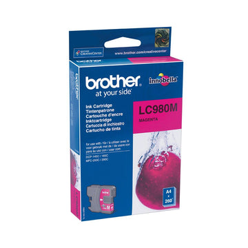 Brother LC-980M cartouche d'encre 1 pièce(s) Original Magenta Brother