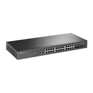 TP-Link TL-SG3428X commutateur réseau Géré L2+/L3 Gigabit Ethernet (10/100/1000) 1U Noir TP-LINK