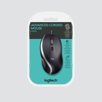 Logitech Corded Mouse M500S souris Droitier USB Type-A Optique 4000 DPI Logitech