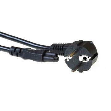 ACT 230V connection cable schuko male (angled) - C5 3 m Noir ACT