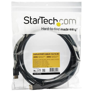 StarTech.com DP14MM5M câble DisplayPort 5 m Noir StarTech.com