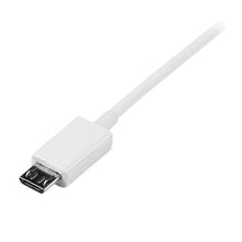 StarTech.com 2m USB 2.0 A/Micro-B m/m câble USB USB A Micro-USB B Blanc StarTech.com