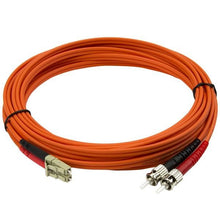 StarTech.com 50FIBLCST5 câble de fibre optique 5 m LC ST OM2 Rouge
