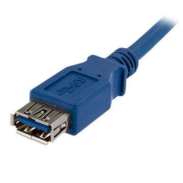 StarTech.com USB3SEXT1M câble USB 1 m USB 3.2 Gen 1 (3.1 Gen 1) USB A Bleu StarTech.com