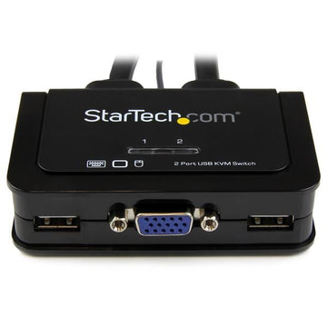 StarTech.com SV211USB commutateur écrans, claviers et souris Noir StarTech.com