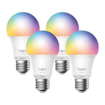 TP-Link Tapo L530E(4-PACK) smart lighting Ampoule intelligente 8,7 W Métallique, Blanc Wi-Fi TP-LINK