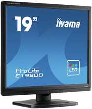 iiyama ProLite E1980D-B1 LED display 48,3 cm (19") 1280 x 1024 pixels XGA Noir iiyama