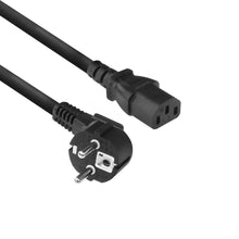ACT AC3305 câble électrique Noir 2 m Prise d'alimentation type F Coupleur C13 ACT