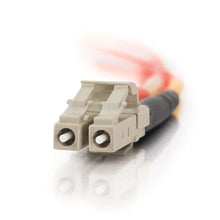 C2G 2m LC/LC LSZH Duplex 50/125 Multimode Fibre Patch Cable câble de fibre optique Orange