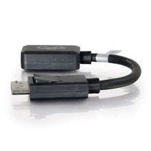 C2G 54322 câble vidéo et adaptateur 0,2 m DisplayPort HDMI Noir C2G