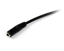 StarTech.com 1m 3.5mm/3.5mm câble audio 3,5mm Noir