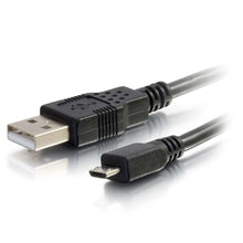C2G 87395 câble USB 4 m USB 2.0 USB A Micro-USB B Noir C2G