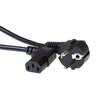 ACT 230V connection cable schuko male (angled) - C13 (angled) 2 m Noir ACT