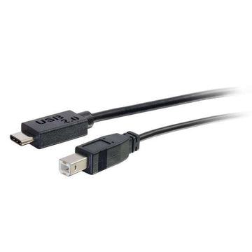 C2G USB 2.0, C - Standard B, 3m câble USB USB C USB B Noir C2G