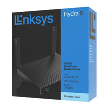 Linksys MR2000 wireless router Gigabit Ethernet Bi-bande (2,4 GHz / 5 GHz) Noir