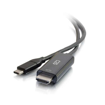 C2G 26906 câble vidéo et adaptateur 0,3 m USB Type-C HDMI Noir