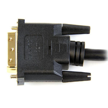 StarTech.com HDDVIMM3M câble vidéo et adaptateur 3 m HDMI DVI-D Noir