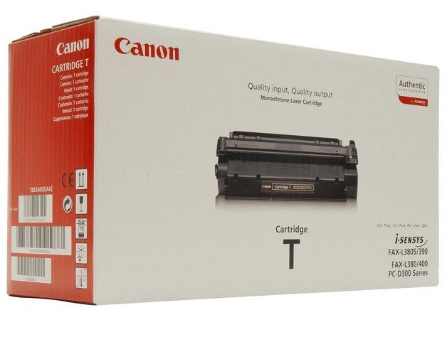 Canon Toner T cartouche toner et laser 1 pièce(s) Original Noir Canon
