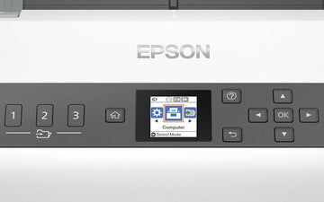 Epson DS-730N Alimentation papier de scanner 600 x 600 DPI A4 Noir, Gris Epson