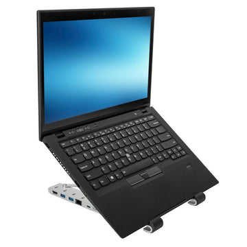 Targus AWU100005GL support d'ordinateurs portables Supports de Notebook Argent 39,6 cm (15.6") Targus