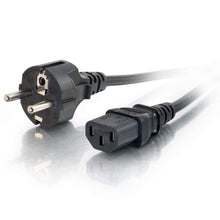 C2G 88543 câble électrique Noir 2 m CEE7/7 Coupleur C13 C2G