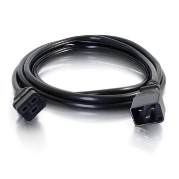 C2G 80622 câble électrique Noir 1 m Coupleur C20 Coupleur C19 C2G