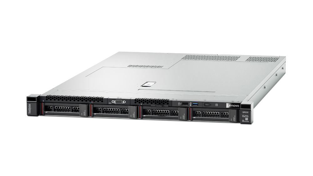 Lenovo ThinkSystem SR530 serveur Rack (1 U) Intel® Xeon® Silver 2,1 GHz 16 Go DDR4-SDRAM 750 W Lenovo
