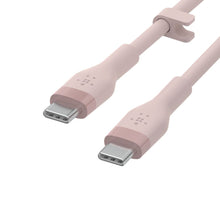 Belkin BOOST↑CHARGE Flex câble USB 1 m USB 2.0 USB C Rose Belkin