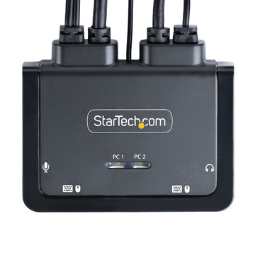 StarTech.com C2-D46-UAC-CBL-KVM commutateur écrans, claviers et souris Noir
