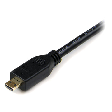 StarTech.com HDADMM50CM câble HDMI 0,5 m HDMI Type A (Standard) HDMI Type D (Micro) Noir StarTech.com