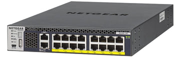 NETGEAR M4300-16X Géré L3 10G Ethernet (100/1000/10000) Connexion Ethernet, supportant l'alimentation via ce port (PoE) 1U Noir Netgear