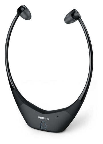 Philips TAE8005BK/10 headphones/headset Écouteurs Avec fil &sans fil Ecouteurs, Sous le menton Noir Philips