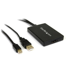StarTech.com MDP2HDMIUSBA câble vidéo et adaptateur 0,68 m HDMI + USB Mini DisplayPort Blanc StarTech.com