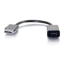 C2G 54431 câble vidéo et adaptateur 0,2 m DisplayPort HDMI Noir C2G