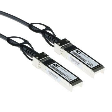 ACT TR0403 câble de fibre optique 3 m SFP+ Noir