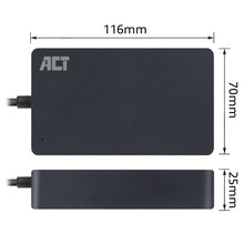 ACT AC2060 adaptateur de puissance & onduleur Intérieur 90 W Noir ACT