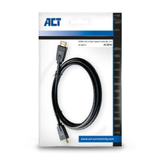 ACT AC3810 câble HDMI 2 m HDMI Type A (Standard) Noir ACT