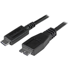 StarTech.com USB31CUB50CM câble USB 0,5 m USB 3.2 Gen 2 (3.1 Gen 2) USB C Micro-USB B Noir StarTech.com