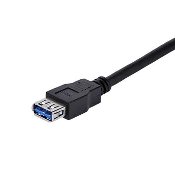 StarTech.com USB3SEXT1MBK câble USB 1 m USB 3.2 Gen 1 (3.1 Gen 1) USB A Noir StarTech.com